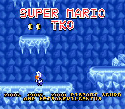 Super Mario TKO - Demo 1 Title Screen